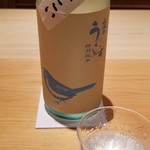 鮨 さかい - お酒⑤庭のうぐいす　特別純米　なつがこい(福岡)
      ほんのり微発泡♪