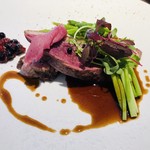 AMOUR - 鴨肉の三箇所の部位の(^^)食べ比べ