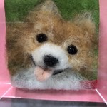 AMOUR - 羊毛フェルトで作ったエイト君。自信が無くお渡ししようか迷いましたが M様が喜んで下さり嬉しいです。
      M様、どうぞ楽しいご旅行をお過ごし下さい。帰国後、またぜひお目にかからせてくださいね^_^