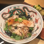 野嵯和 - 舞茸の炒めご飯にのど黒のせ