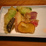 粟 - 天ぷら　野菜コース