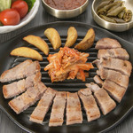 韓国カフェダイニングHANOK - 肉厚サムギョプサル（写真1人前）