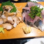 Irifune Zushi - つぶ貝とアジ