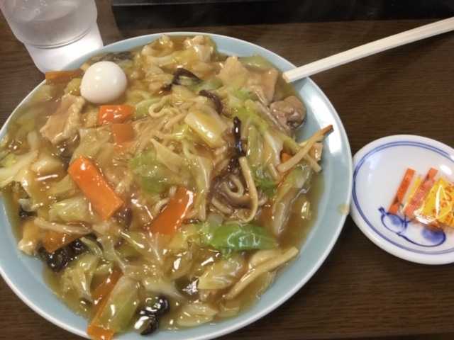 あんかけやきそば 650円
