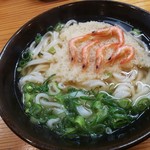 葉隠うどん - 海老天うどん大盛550円