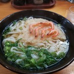 葉隠うどん - 海老天うどん大盛