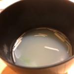 鮨 あらい - しじみ汁