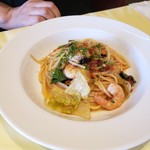 オステリア　デッラ　カパンナ - 海老とレタス