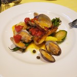 オステリア　デッラ　カパンナ - 黒鯛のアクアパッツァ