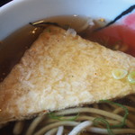 Konaka - 黒毛和牛 他人丼とミニきつねそばセット（ミニきつねそば：お揚げ）