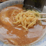 Ramen Izakaya Marusei - 麺が太いっす