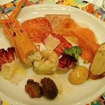 オステリア ジュリア　本日極上の前菜盛合せ