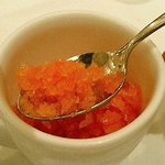 Osteria Giulia - オステリア ジュリア　ブラッドオレンジのグラニテ