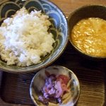 蕎麦喰い処 利めい庵 - 利めい庵 「麦とろ飯」