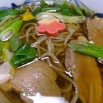 出雲そば きがる - 鴨南蛮アップ