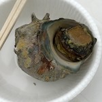 津軽海峡文化館アルサス しおさいホール - 会場で食べたサザエ