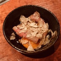 よろにく - ザブトンすき焼き トリュフ添え