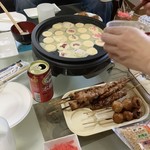 とりふじ - タコパのお供に焼き鳥を