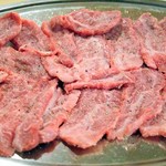焼肉 はせ川 - A5仙台牛千本すじ