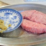 焼肉 はせ川 - ミスジ