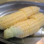 焼肉 はせ川 - 初物！！とうもろこし焼き