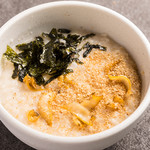 Manager's recommendation: Abalone porridge