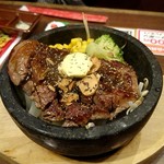 濱焼北海道魚萬 - 牛ヒレ肉の爆弾ステーキ 1,380円→690円