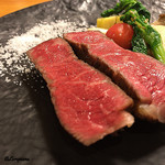 Golot - 門崎牛ｻｰﾛｲﾝ炭火焼ｽﾃｰｷ