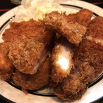 西麻布 三河屋 - 三河屋(ミックス定食)