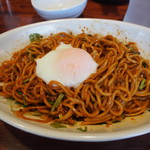 Shibire Noodles Rousokuya - 汁なし担々麺2辛 ＋ 温玉