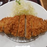 とんかつととろろ膳 かつ麦 - 料理写真:ロースかつランチ 2019.4