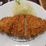 とんかつととろろ膳 かつ麦 - ロースかつランチ 2019.4