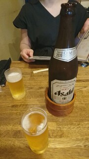 Tonkatsu Yutaka - 「ビール中瓶」649円