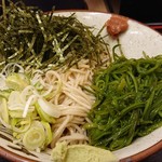 そばよし 日本橋本店 - めかぶそば