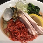 つけ麺一燈 - 海老、鶏、貝の淡麗細つけ麺