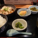 Shikisai - 肉豆腐定食　630円