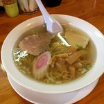 里山の食事処 山小屋亭 - アゴ出汁塩ラーメン　７９０円