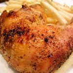 サン マルタン - 若鶏ロースト フレンチポテト添え。
