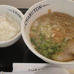 ちゃぶ屋とんこつらぁ麺 チャブトン - ちゃぶとんらぁ麺 ７００円