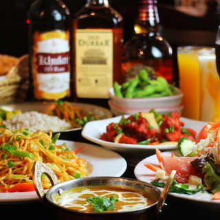 [Not just curry! We also have a wide variety of a la carte dishes]