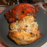 インド・ネパール料理レストラン&バー マリカ - セットのタンドリーチキンとマライカバブ