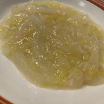 銀座 麒麟 - 白菜とカニ