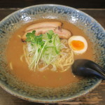 自己流ラーメン綿麺 - 和風とんこつ