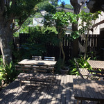 カフェ 坂の下 - テラス席