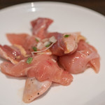 타케야 규우니쿠텐 - 2019.6 鶏塩だれ焼～熊野地鶏～（780円）