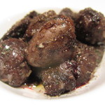 ラ・ブーシェリー・デュ・ブッパ - 青首鴨の内臓のソテー2　-レバー、ハツ、砂肝-