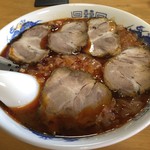 ラーメン原田 - 見た目は醤油も味噌も一緒です（笑）