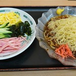 Hidaka ya - 黒酢しょうゆ冷し麺 530円（税込）