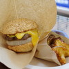 自由が丘バーガー - 料理写真:チーズバーガー、ポテト
