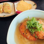 Ibono Itoi Ori - 平日ランチセット。豆腐ハンバーグ